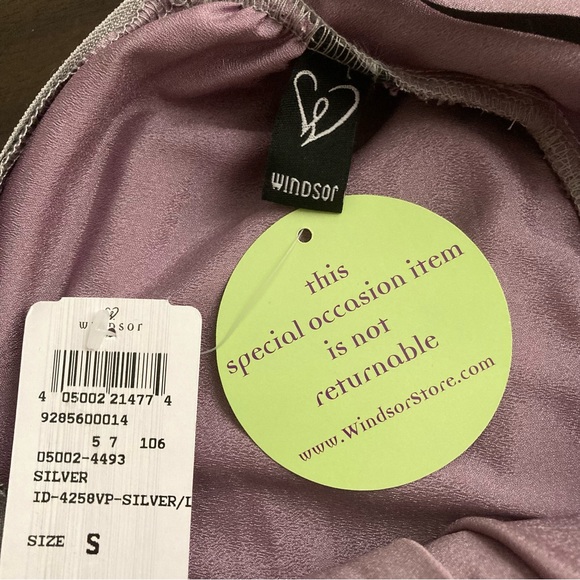 Windsor Two-Tone Waterfall Dress - Picture 4 of 4